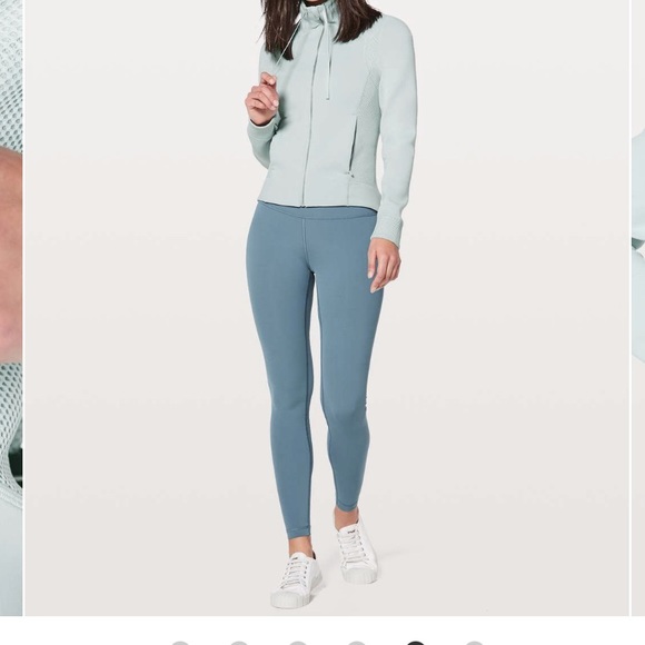 Lululemon Hot Mesh Jacket size 4 Storm Blue - Picture 4 of 8